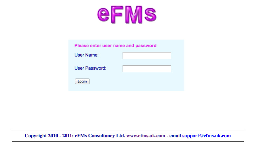 Facilities Management Software login image