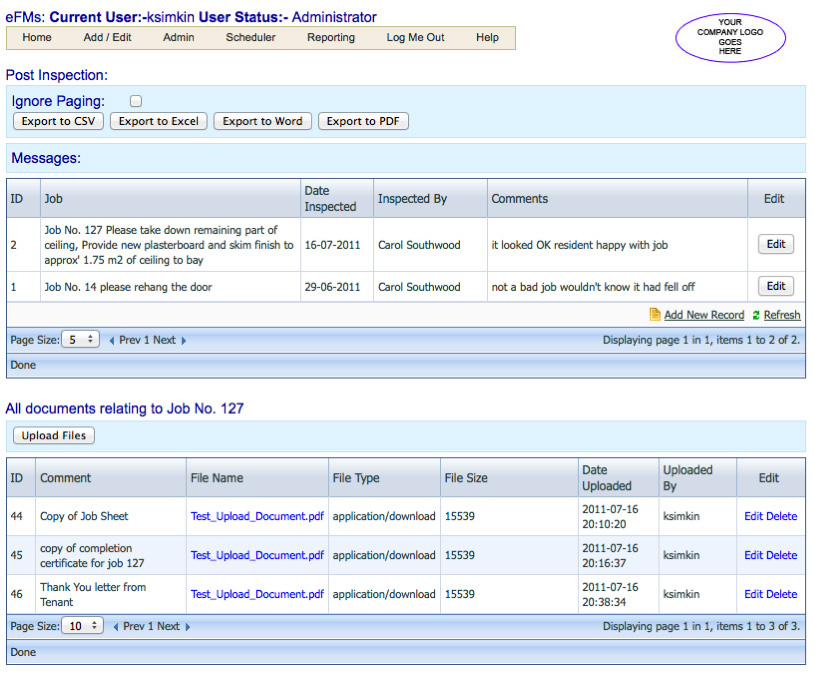 Facilities Management Software