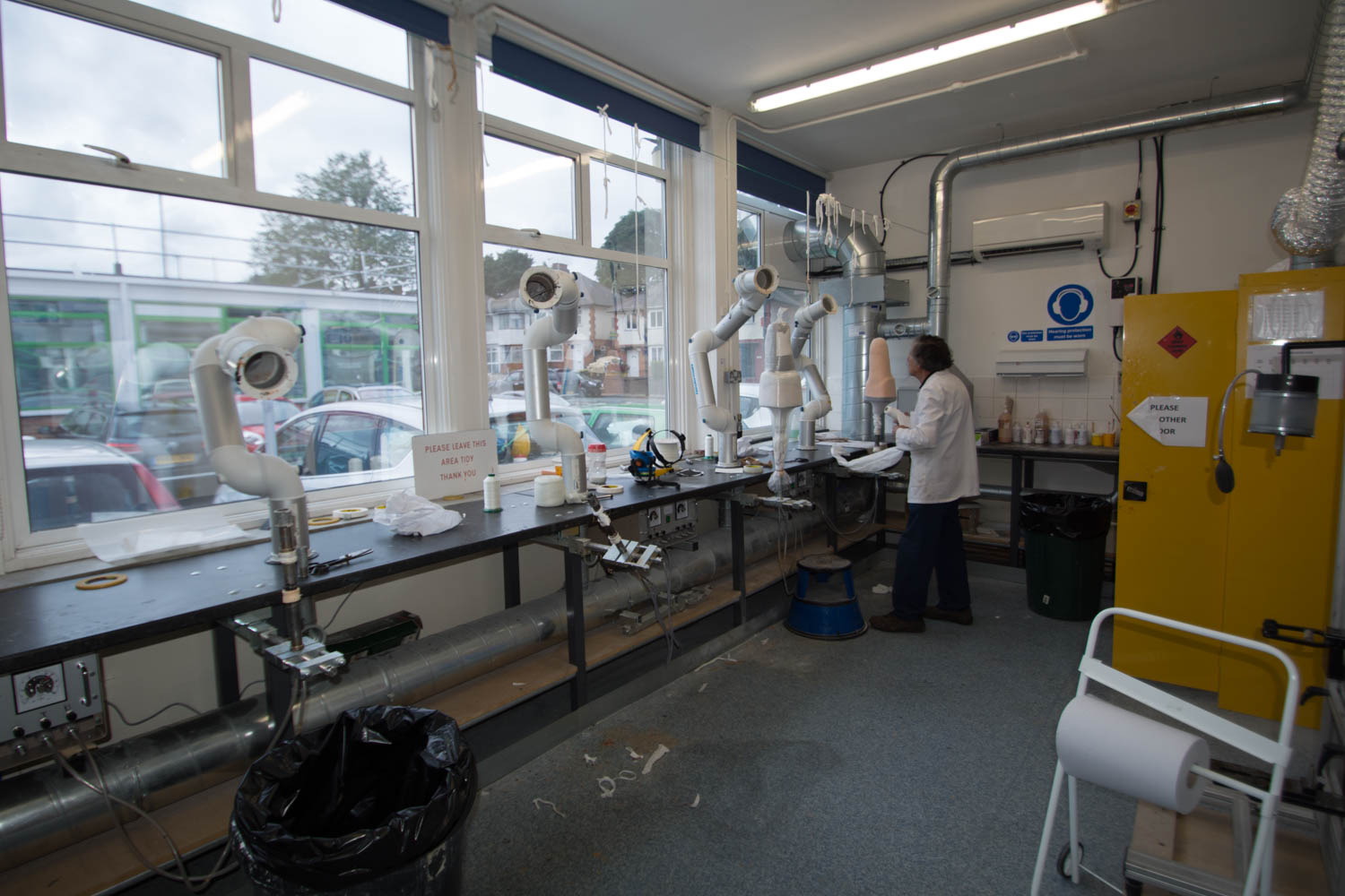 Existing lamination Room